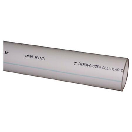 GENOVA PRODUCTS 700312F 3 x 2 In. Schedule 40 Cell DWV Pipe 179949
